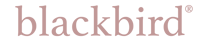 Blackbird Typeface Logo (Dusty Rose), R