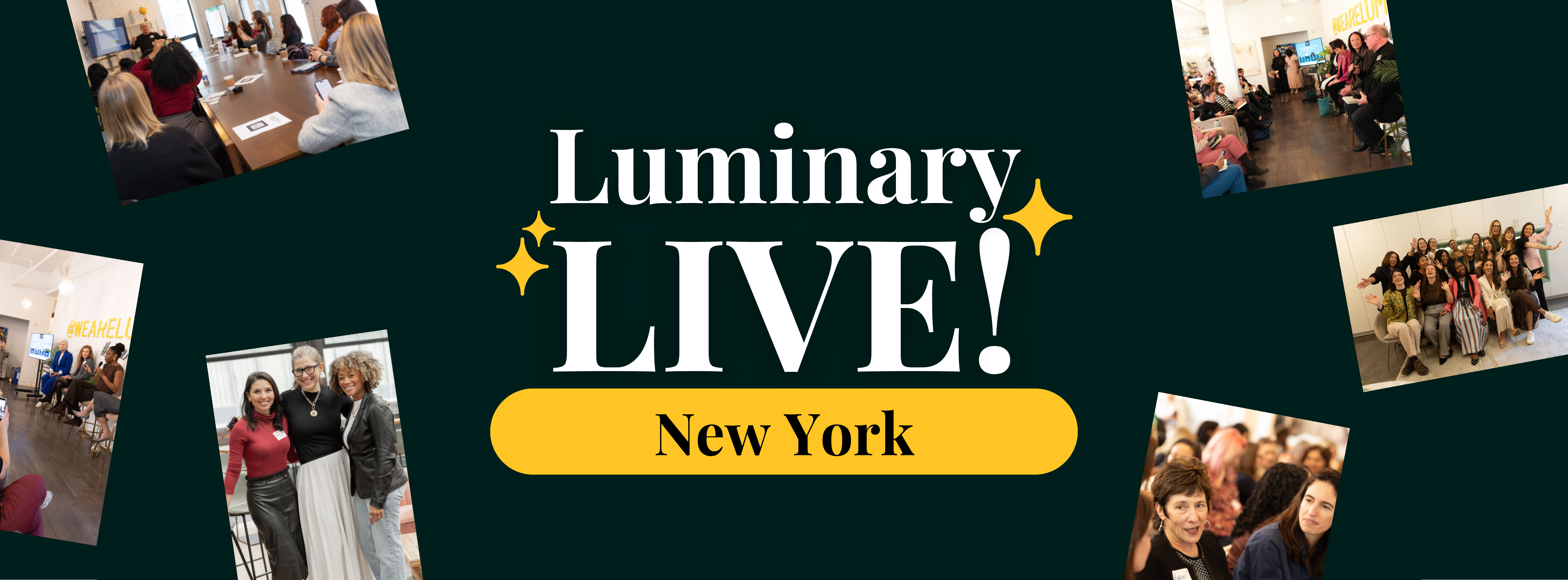 Luminary Live NYC Banner - Still Images